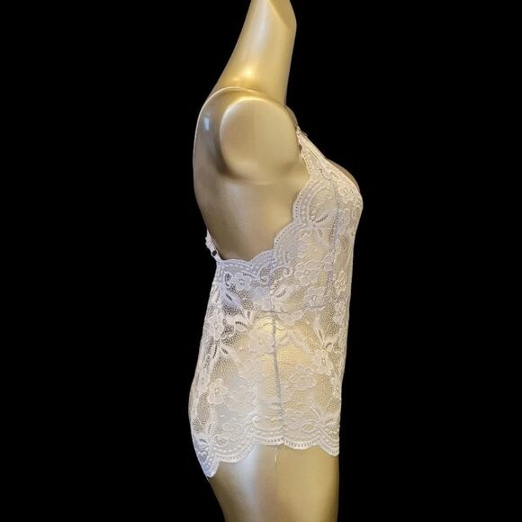 Brand New Sexy Grey Lingerie Bodysuit Teddy Size: M - Picture 3 of 4